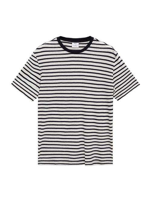 MANGO MAN Bluser & t-shirts 'LIMAR'  navy / uldhvid