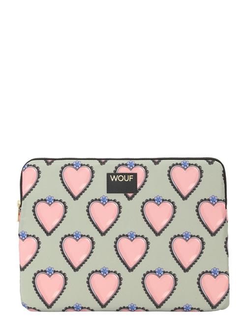 Wouf Laptoptaske 'Daily'  blå / pastelgrøn / laks / sort