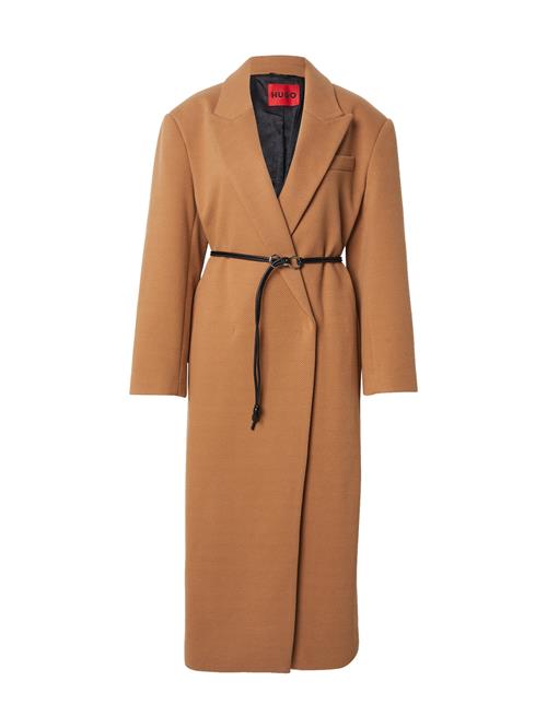 HUGO Overgangsfrakke 'Majesti-1'  lysebrun / sort