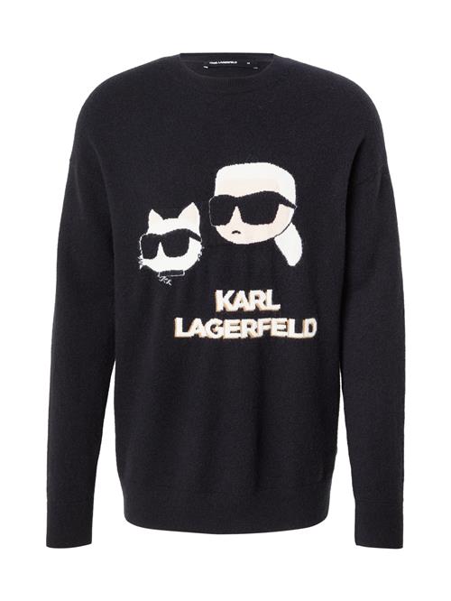 Karl Lagerfeld Pullover  sort / hvid