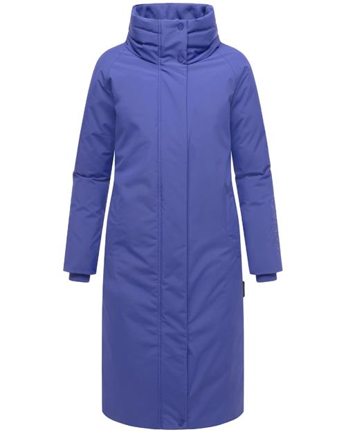 NAVAHOO Vinterfrakke 'Traumblüte 14'  violetblå