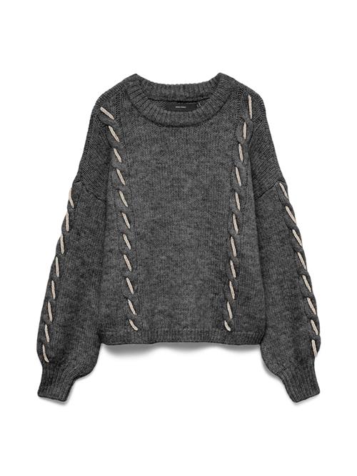 VERO MODA Pullover 'VMIlina'  grå-meleret
