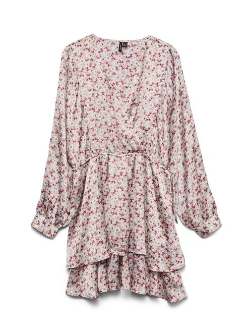 VERO MODA Kjole 'VMFreja'  lysegrøn / magenta / rosé / offwhite