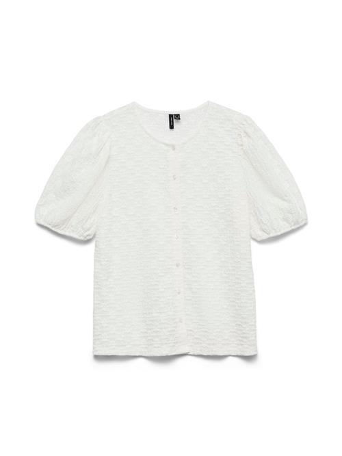 VERO MODA Bluse 'VMFlower'  hvid