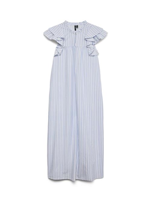 VERO MODA Blusekjole 'VMSiv'  blå / hvid