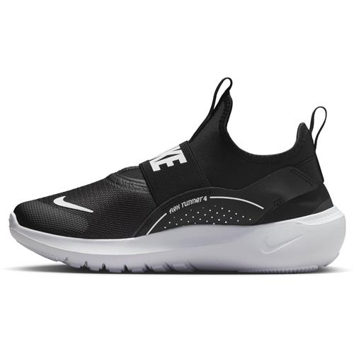 NIKE Sportssko 'Flex Runner 4 GS'  sort / hvid