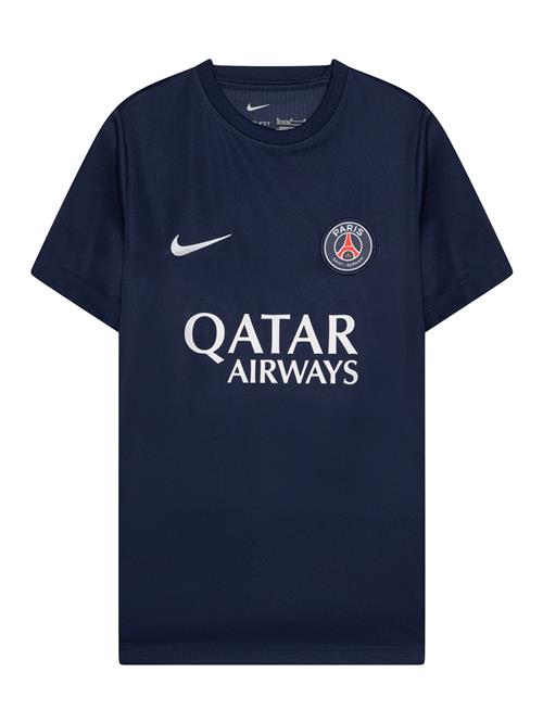 NIKE Funktionsskjorte  marin / hvid