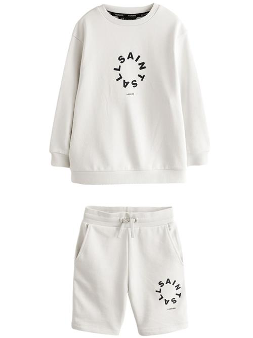 smALLSAINTS Joggingdragt  lysegrå / sort