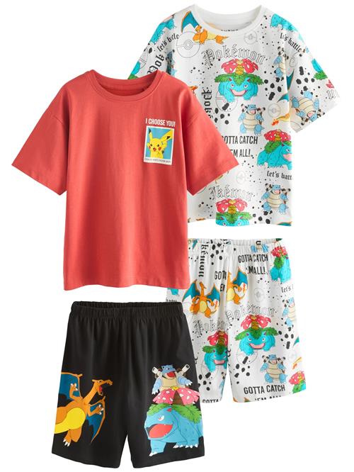 Next Nattøj  aqua / rød / sort / hvid