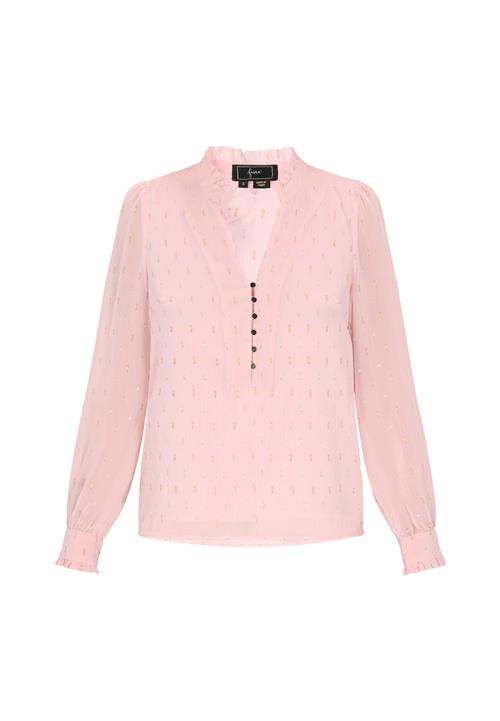 faina Bluse  guld / lys pink / sølv