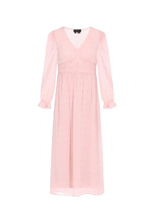 faina Kjole  guld / lys pink / sølv