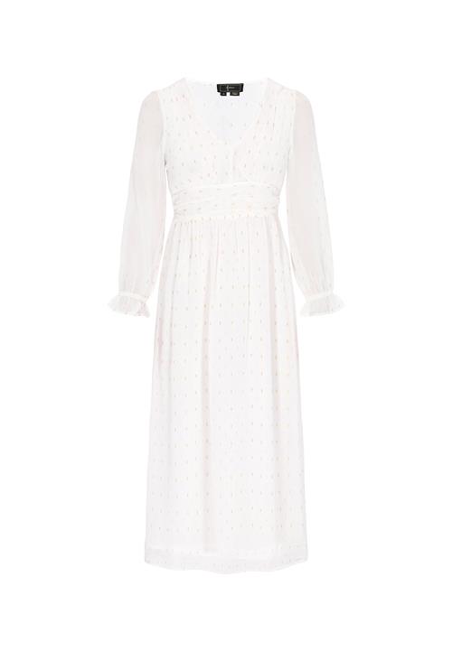 faina Kjole  guld / sølv / hvid