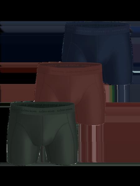 Björn Borg Microfiber Boxers 3-pack Brun, XL