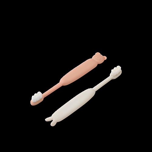 Liewood Fabio Classic Tandbørste Til Småbørn Pale Tuscany / Sandy  Pale Tuscany / Sandy-OS  Beige  One Size 3 Y+ unisex