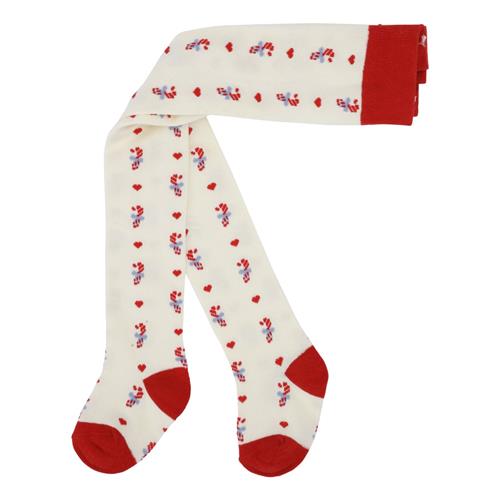 Se Flöss Vera Strømpe Noelle  Noelle-116/122 cm  Hvid  116/122 cm  kvinde hos Babyshop