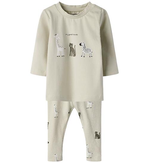 Name It Sæt - Bluse/Bukser - NbnTutty - Summer Sand