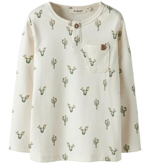Lil' Atelier Bluse - NmmLayo - Coconut Milk/Cactus