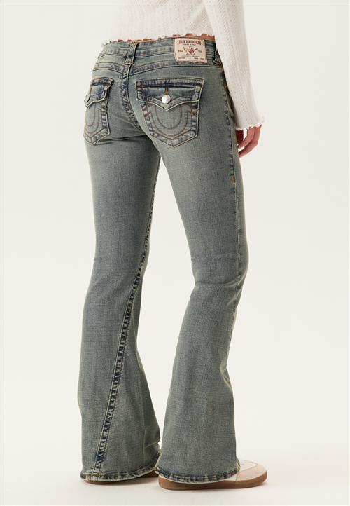 True Religion Joey Low Rise Flare Flap