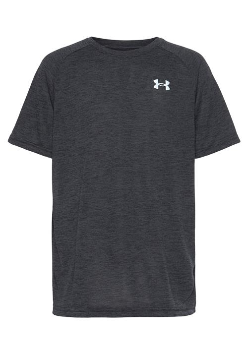 UNDER ARMOUR Funktionsskjorte  sort-meleret / hvid