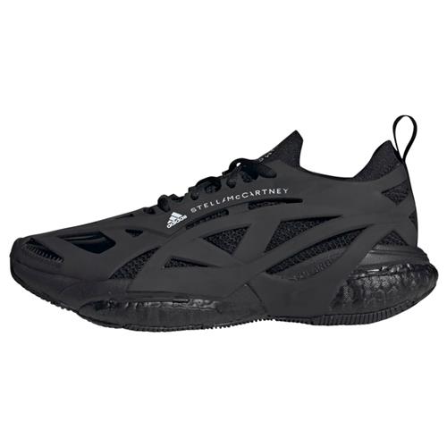 ADIDAS BY STELLA MCCARTNEY Løbesko 'Solarglide'  sort / hvid