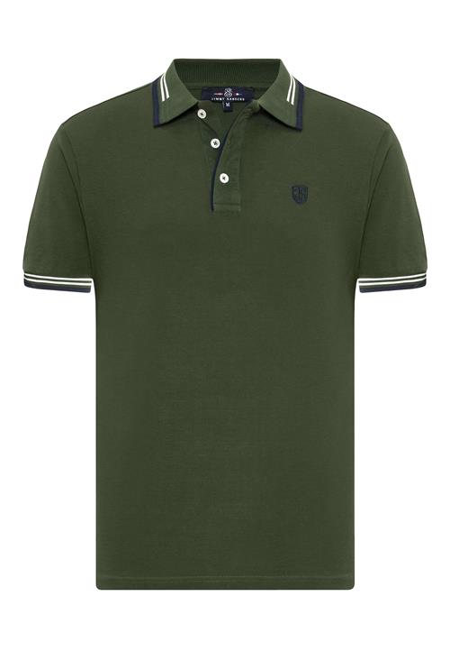 Jimmy Sanders Bluser & t-shirts  marin / mørkegrøn / hvid