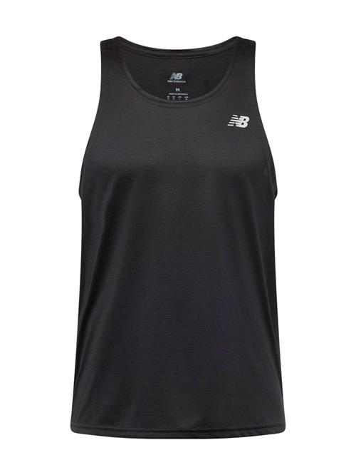 new balance Funktionsskjorte 'Essentials'  sort / hvid