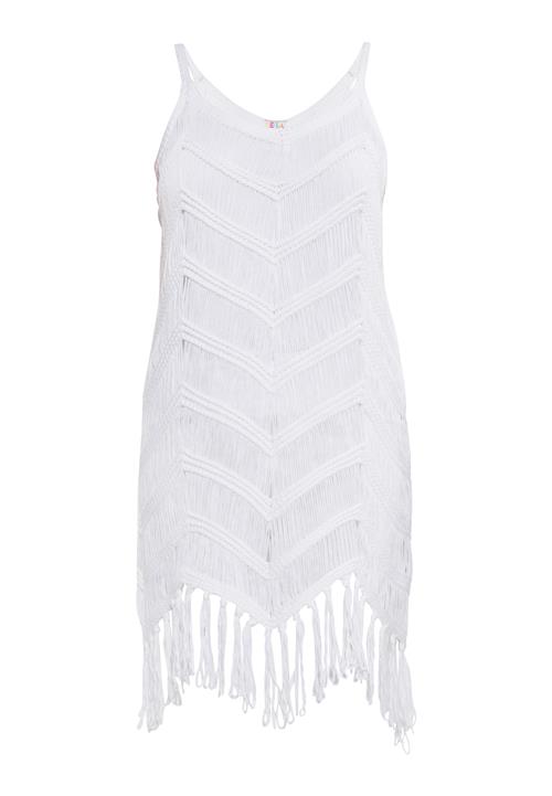 IZIA Strikkjole  hvid