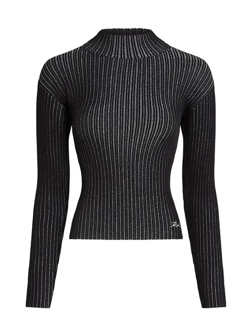 Karl Lagerfeld Pullover  sort / sølv