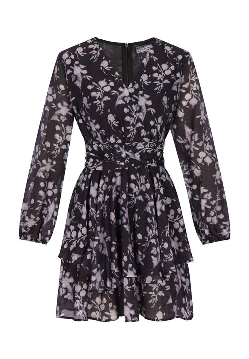 DreiMaster Vintage Kjole  pastellilla / sort