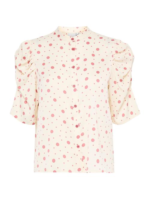 ICHI Bluse 'IHKate'  ecru / gammelrosa