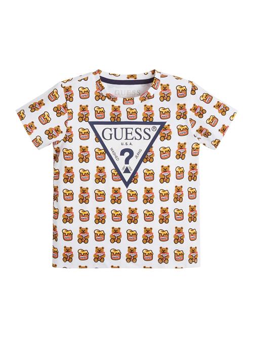 Se GUESS Bluser & t-shirts  blå / brun / hvid hos About You