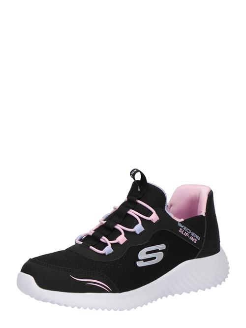 SKECHERS Sneakers 'Wave 92'  grå / lyselilla / lyserød / sort