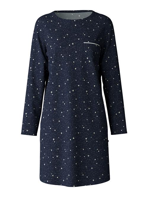 CALIDA Natskjorte  mørkeblå / hvid