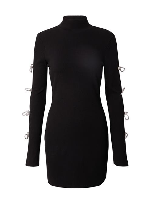 Hoermanseder Strikkjole  sort / sølv