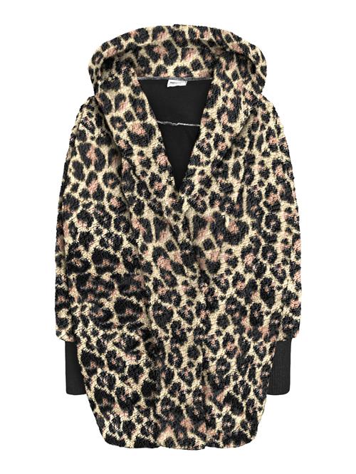 Noisy may Overgangsfrakke 'NMCUDDLE'  creme / lyserød / sort