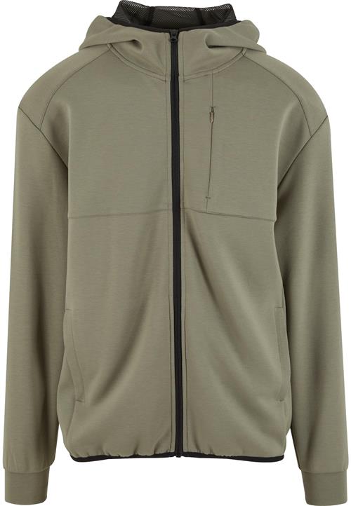 Urban Classics Sweatjakke 'Scuba '  grøn