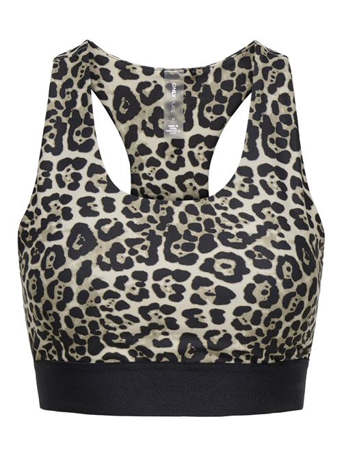 ONLY PLAY Sports-BH 'ONPDAISY-2'  ecru / grå / sort