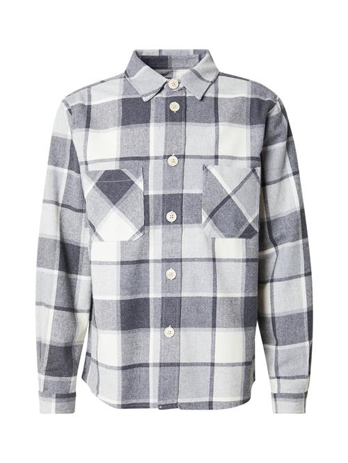 Key Largo Skjorte 'Palermo'  grå / mørkegrå / hvid