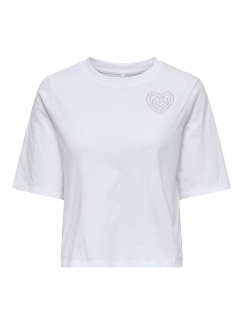 ONLY Shirts 'ONLANTONIA'  sølv / hvid