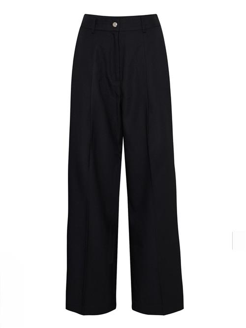 ICHI Bukser med fals 'ZIMMIE'  sort