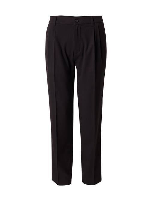 JACK & JONES Bukser med lægfolder 'JPSTKARL JULIAN'  sort