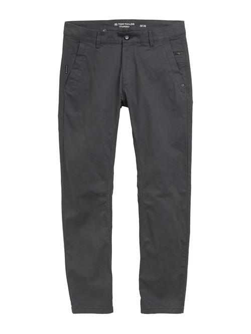 TOM TAILOR Lærredsbukser  stone