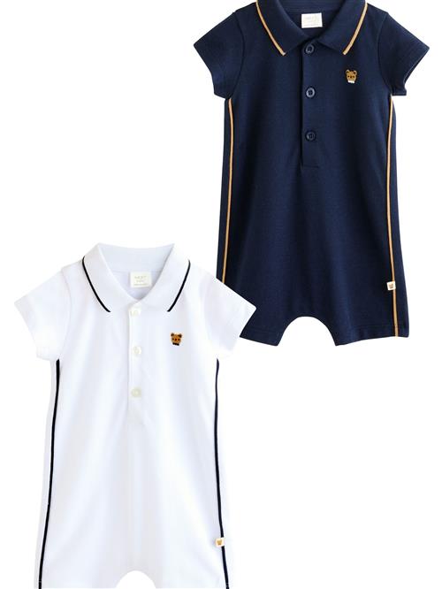 Se Next Sparkedragt/Body  blå / mørkegul / sort / hvid hos About You