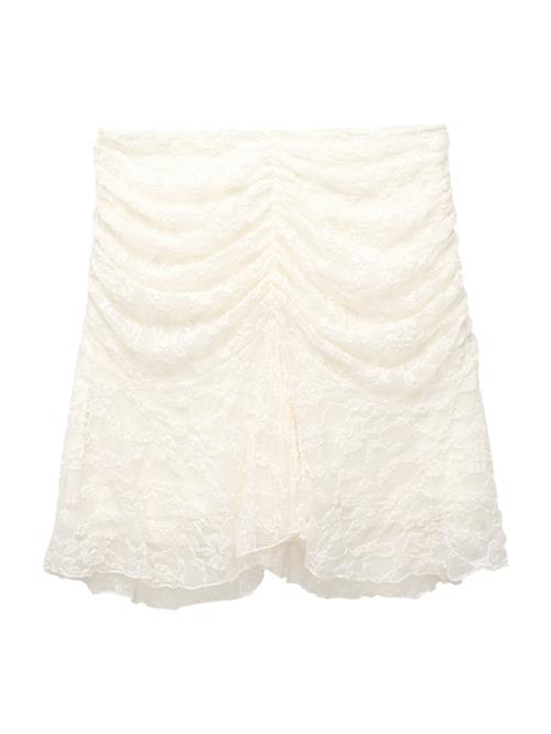 Pull&Bear Nederdel  ecru