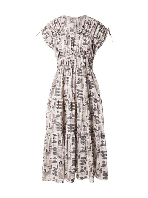 SCOTCH & SODA Kjole  antracit / greige / lysegrå