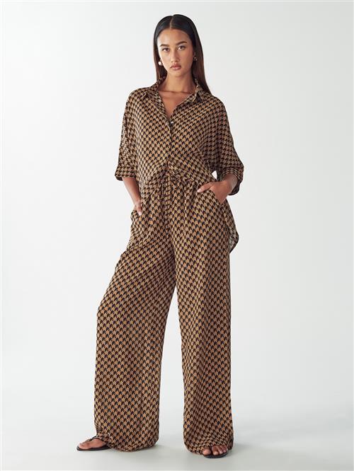 Willa Bukser 'LEONARDO PANT'  brun / sort