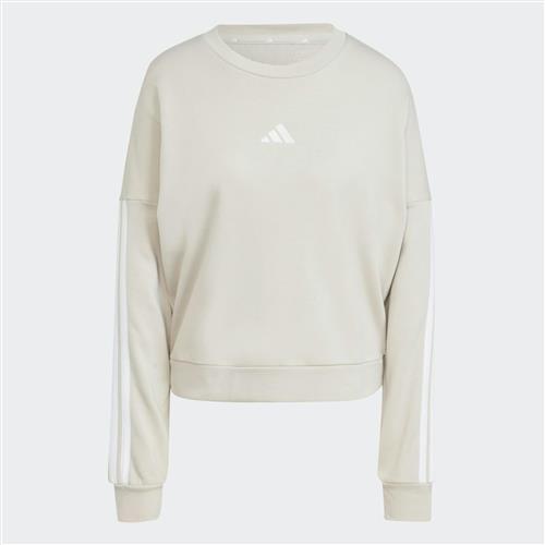 ADIDAS SPORTSWEAR Sportsweatshirt 'Essentials'  lysebeige / hvid