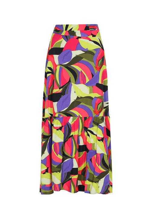 IZIA Nederdel 'Fashion Look'  violetblå / blandingsfarvet