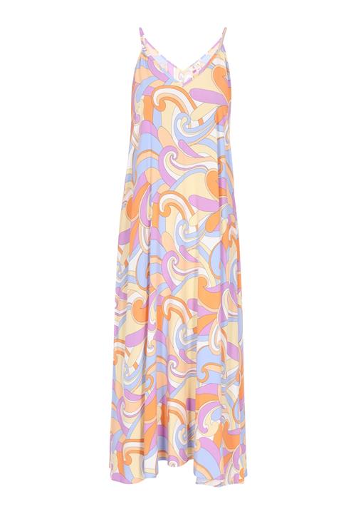 IZIA Sommerkjole  lyseblå / gul / lilla / orange