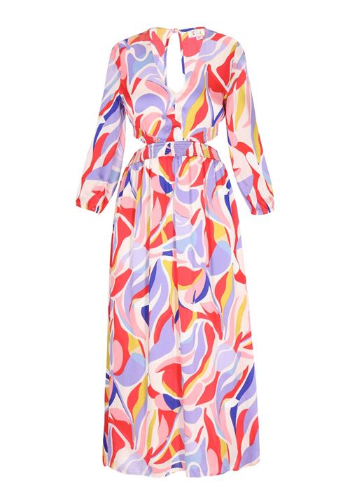 IZIA Kjole 'Fashion Look'  dueblå / lyserød / rød / hvid